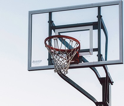 Terrains de basketball