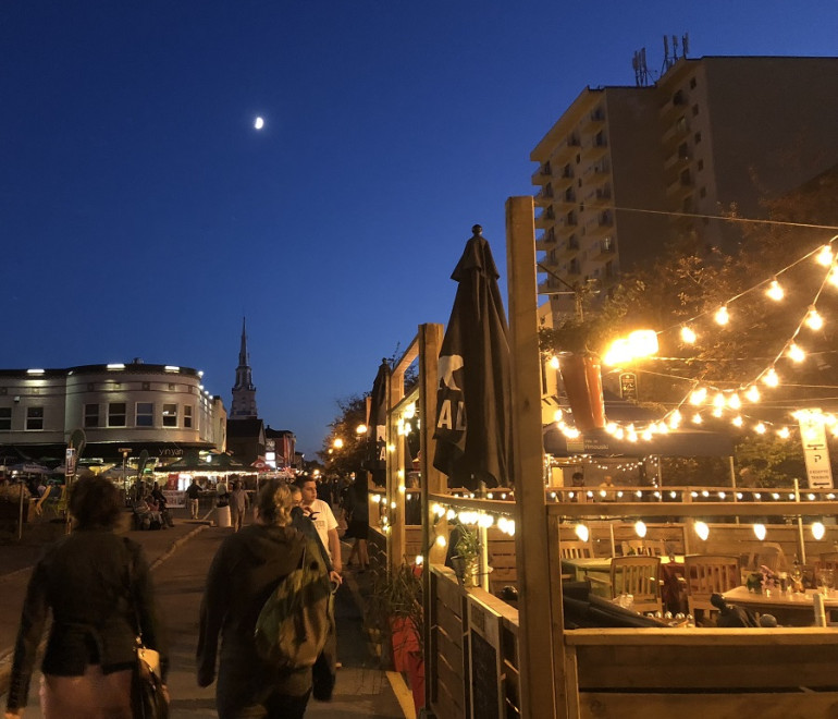 Fermeture d’une portion de la rue Saint-Germain Est dans le cadre des Terrasses urbaines
