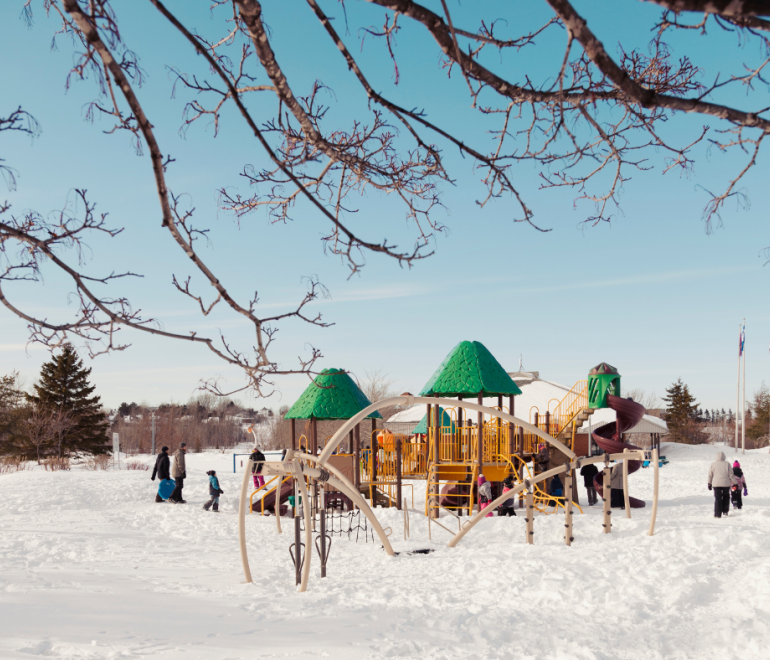 Ouverture du pavillon de services du parc Beauséjour en vue de la saison hivernale